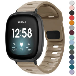 Strap For Fitbit Versa 4/Versa3/ Versa 2/Versa Watch Band Sport Silicone Wristband For Fitbit Versa Lite/Sense/Sense2 Band corre
