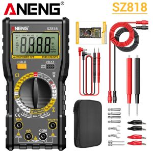ANENG | ANENG SZ818 Digital Multimeter 200MΩ Resistance Measurement NCV Neutral Wire Identification On/Off Buzzer Electrician Multimeter
