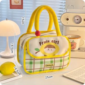 Insulated Lunch Bag Thick Foil Handle Lunch Bag