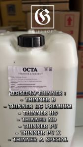 Thinner HG Pengencer Cat Octa 1 Liter High Quality