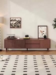 Antique Style Solid Wood Small TV Stand