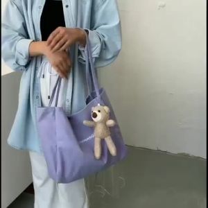 NH51 BONUS GANTUNGAN Tas Tote Bag Wanita Impor Cocok Buat Keseharian