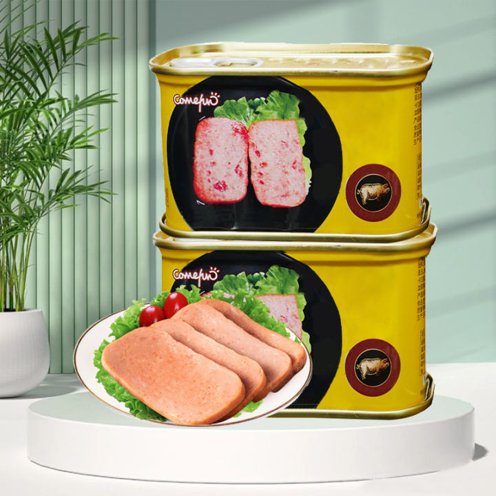 200g/Can Premium Luncheon Meat High Protein Purefoods Luncheon Meat ...