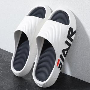 MONLEYTA | Mens Indoor Slippers Soft Bottom Anti-Slip Silent Casual Summer Flip Flops PVC Material Home Use Student House Slippers