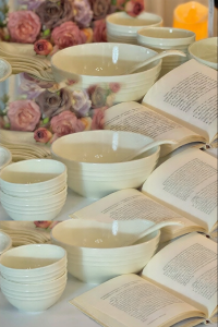 mornenjoy | Glazed Elegance High-end Simple Modern Tableware Set