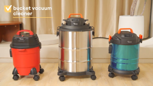Tixx Vacuum Cleaner 35L 304 Stainless Steel Portable Wet/Dry/Blowing 3 in1 High-Power Barrel Suction for Home Office Car