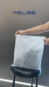 Pelise Sanitary Portable Non-Woven Cloth Drawstring Shoes Clear Storage Bag Dust Travel Pouch Organizer