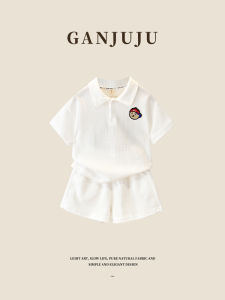 BOGUXIONG | New Stylish Light Two-piece Polo Shirt Set