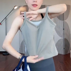 Casual Yoga Sports Vest Breathable Quick Dry Comfortable Running Fitness Strap Top Womens Summer New Style Yoga Clothing