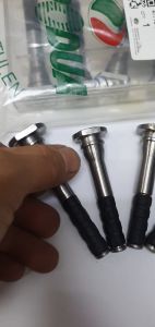 100% Original Perodua Viva Myvi Lagi Best Icon Alza Bezza Axia Aruz Front Disc Brake Caliper Pin With Silicone (1Set 4Pcs)