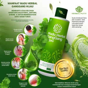Madu Herbal Ganggang Hijau Asli 100% Original