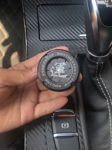 Universal Cover Button Start Stop Engine Tutup Tombol Start Mobil Premium Dengan Logo Mobil Toyota/Honda/Suzuki/Mitsubishi/Hyundai