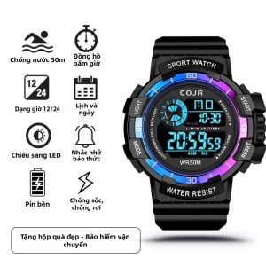 COJR | Đồng Hồ Hiển Thị Thời Gian Cơ Bản Cho Học Sinh
