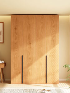 Scandinavian Style Oak Wood Wardrobe