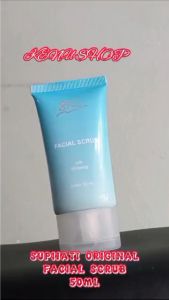 Facial Scrub With Niacinamide Ukuran 80g Supijati Original Aman BPOM Sabun Muka Pembersih Wajah Untuk Pria Wanita By Kenu Shop