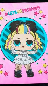 Thú cưng Búp Bê LOL Surprise - Set 10 Tờ Tranh Tô Màu LOL Surprise Dành Cho Màu Sáp Màu Chì - TRANH TÔ MÀU COLOR LAND