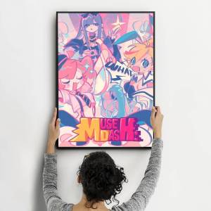 Anime Games Muse Dash Self-adhesive Art Poster Whitepaper Prints Posters Artwork Aesthetic Art Wall Painting