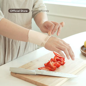 [Malang Honey] Đai bảo vệ cổ tay Tháo dán riêng ngón cái - Hàng Cao cấp Hàn Quốc dành cho Cho Mẹ Bầu Và Sau Sinh - Đen/Da