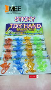 20Pcs Party Gift Color Sticky Hand Pad for Party Gift-Loot bag Filler