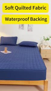 Home Preferred Waterproof Mattress Cover Quilted Mattress Protector Hotel Quality Fitted Sheet