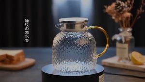 TEAPOT TEKO KACA PITCHER BOROSILICATE GLASS TEKO KACA BOROSILIKAT TEKO TEH PITCHER TEKO KACA PICHER