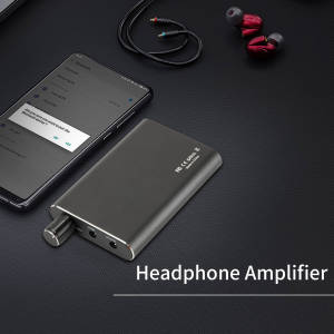 KEBIDU Portable Headphone Amplifier 3.5mm Stereo Output Two-stage Gain Switch Support Gain For Smartphone MP3 MP4 Computer