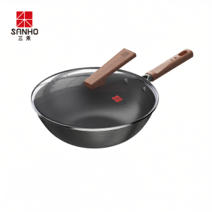 Sanho | Non Stick Rustproof Iron Wok