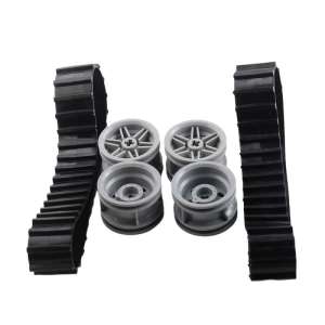 Large Track Tank Crawler Wheels Tire 53992 13972 X1681 Compatible with Legoeds MOC Building Blocks Truck Vehicle Accessories