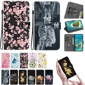 Stand Flip Wallet Case For Samsung Galaxy A73 A72 A71 A51 4G 5G A81 A91 A41 31 70 50 40 A20 A30 A20E Cartoon Magnetic Book Cover