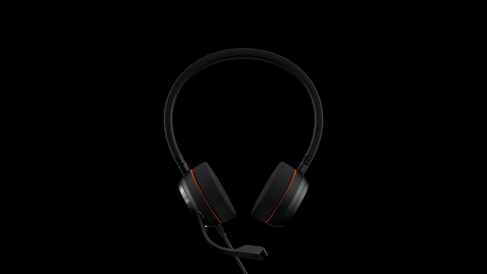 Jabra Evolve 20 SE - Professional corded headset with easy call management and great sound for calls and music
