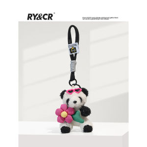 Rycr Original แว่นตากันแดดดอกไม้หมีกระเป๋ารถพวงกุญแจจี้หัวใจสาว การ์ตูน น่ารัก ทันสมัย กระเป๋าอุปกรณ์เสริม