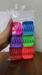 Jepit Rambut Cakar Jemari Warna Isi 6pcs dan 12pcs