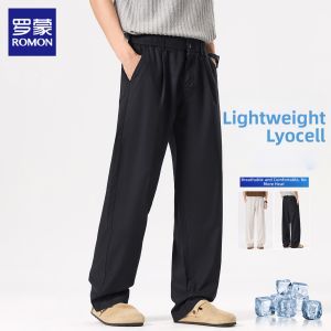 ROMON | Summer Breathable Leisure Trousers Light Weight Comfort Loose Fit