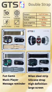 นาฬิกาอัจฉริยะ HUAWEI รุ่นเดียวกัน GTS4 Smartwatch -Silver บลูทูธโทร นาฬิกา sport นาฬิกากันน้ำ อัตราการเต้นของหัวใจ ความดันโลหิต การตรวจสอบ กันน้ำ