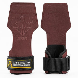 LARA STAR | Weightlifting Strap Gym Gloves Protection for Pull Up Deadlift Training