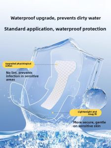 MONLEYTA | Waterproof Womens Intimate Pads For Swimming Water Park Hot Spring Pool Protection Private German Design Female Sanitary Pads