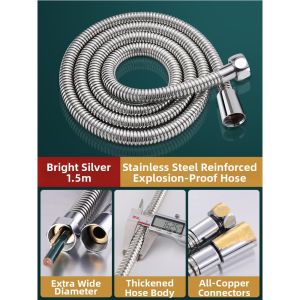 MOLORE | High Flow Anti-Burst Thickened Shower Hose