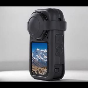 For Insta360 X6 Silicone Case Tempered Glass Screen Protector Protective Lens Cap Housing Cover for Insta360 X6 Accessories