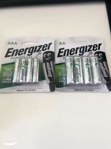 Energizer Power Plus AA/AAA NiMH Rechargeable battery with 4-slot Tape screen independent charging