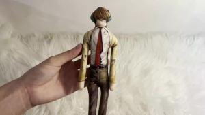 Death Note L Lawliet Cosplay Búp Bê Linh Hoạt Trừu Tượng Khớp Trang Trí Phòng Halloween Linh Vật Mềm Mại Chống Giảm Căng Thẳng Lý Tưởng Sinh Nhật Quà Tặng Giáng Sinh