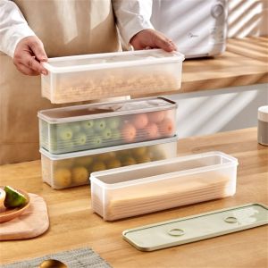 Noodle Storage Box Long Noodle Preservation Box Chopsticks Kitchen Multi-function Box Food Fruit Container Home Kitchen Egges Container