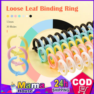 30 Hole Spiral Rings for 30 Holes A4 A5 A6 Loose Leaf Binder Stationery Office Supplies Binder