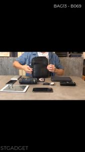 กระเป๋าสะพายข้าง หนังแท้ รับประกันหนังวัวเเท้ 100% และเก็บของได้เยอะ รหัส B069