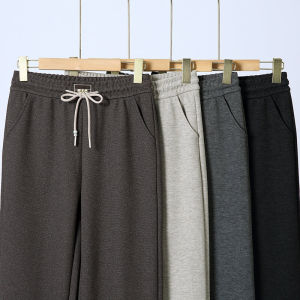 Quần Dài Ống Rộng Cạp Cao Rộng Rãi Cho Bà Mẹ Tuổi Trung Niên Mùa Thu Đông Quần Dài Thường Ngày Cho Phụ Nữ Lớn Tuổi