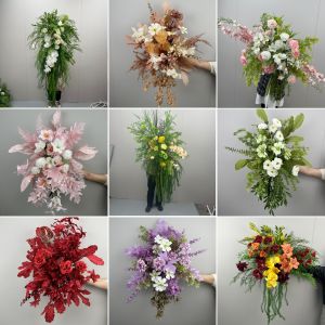 Wedding Decoration Artificial Flowers Hanging Flowers Ceremony Hall Decorations Engagement Banquet Background Decorations