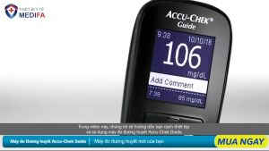 [TRỌN BỘ] Máy Đo Đường Huyết Accu-Chek Guide - Hàng Chính Hãng Kèm 25 Que Thử