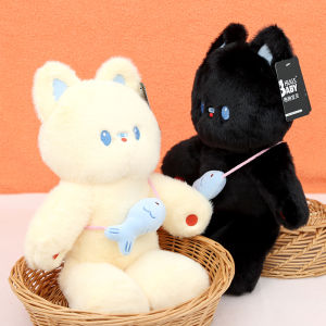 Búp Bê Mèo Nhồi Bông Hugs Baby Quần Áo Búp Bê Chăn Choàng Cho Búp Bê Quần Áo Búp Bê Đồ Chơi Nhồi Bông Đồ Chơi Trẻ Em Búp Bê Nhồi Bông