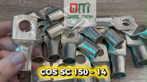 Đầu COS SC 150 -14 Đồng Đỏ Mạ Thiếc Cho Cáp Điện 150mm²
