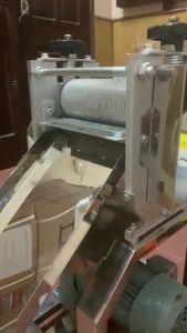 Máy lạng da heo thành 3 miếng mỏng như tờ giấy máy lạng bì heo 100kg/h