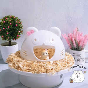 Hamtoro / Rumah Hamster / Mainan Hamster / Perlengkapan Hamster Kitty Home Rumah Hamster BESAR
